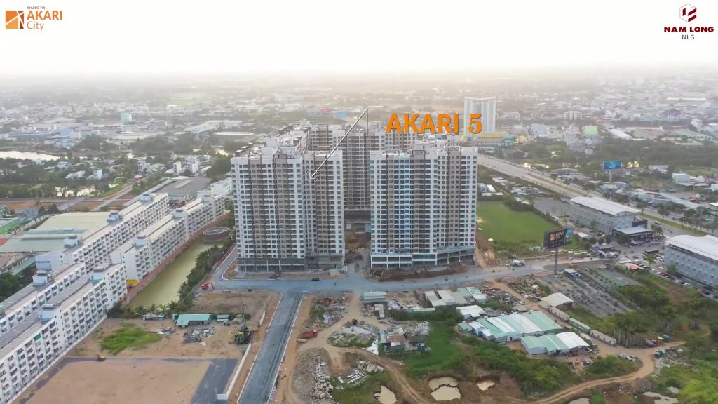 Tiến độ xây dựng dự án Akari City tháng 03 năm 2021